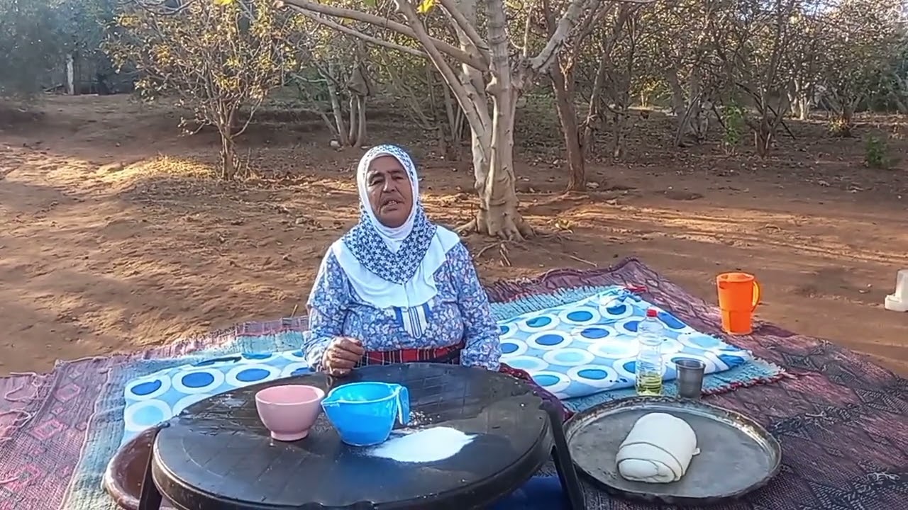 مي نجية كتشارك معاكم خبزة سينية فلفران ديال العواد