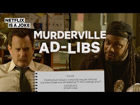 See How Much Marshawn Lynch and Will Arnett Ad-Libbed In 'Murderville'