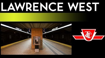 TTC Yonge-University Subway - Lawrence West Station Walkthrough