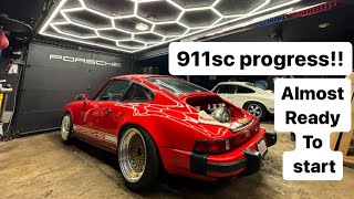 PORSCHE 911sc project almost done!