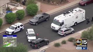 Lockdown lifted at chandler schools while police continue search for
armed man