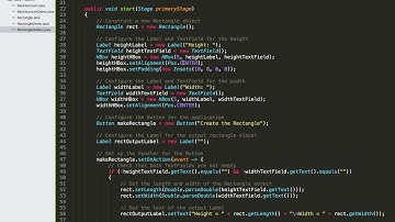 Using Objects with JavaFX