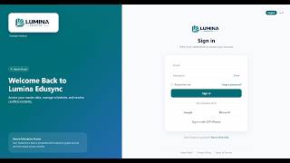 Lumina EduSync | Smart School Timetable & Daily Academic Operations Platform