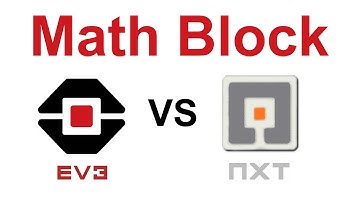 Lego EV3 vs NXT-G: Math Blocks