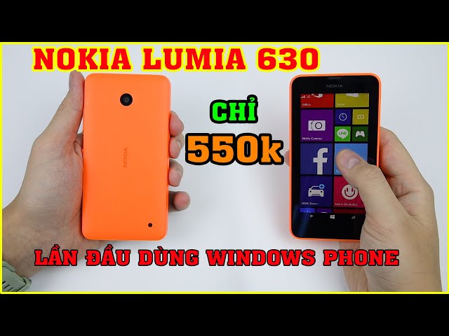 24h Trải Nghiệm Windows Phone. Mở hộp Nokia Lumia 630 giá 550k trên SHOPEE | MUA HÀNG ONLINE