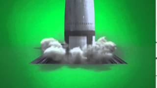 Greenscreen Rocket Launch HD