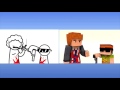 Asdfmovie 9 original and minecraft version