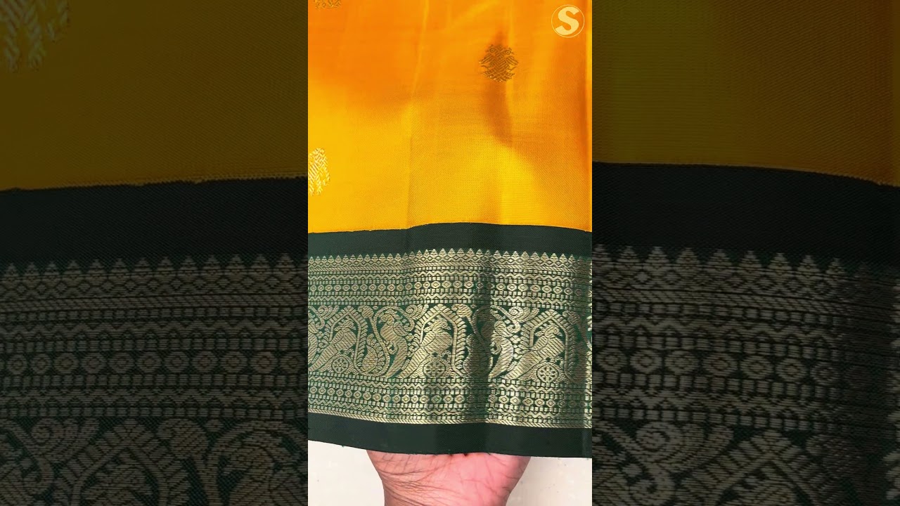 Винтажный желтый канживарам — традиция, облеченная в шелк | SINGHANIAS HYDERABAD