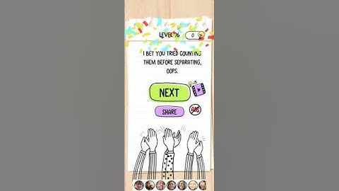 Brain Test Level 76 Solution - Atishay Jain #Shorts