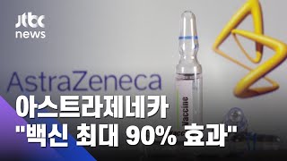"최대 90% 효과" 아스트라제네카 백신…국내 보급 가능성 / JTBC 아침&