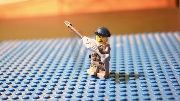 DragonFrame Lego Minifigure Stop motion Tests