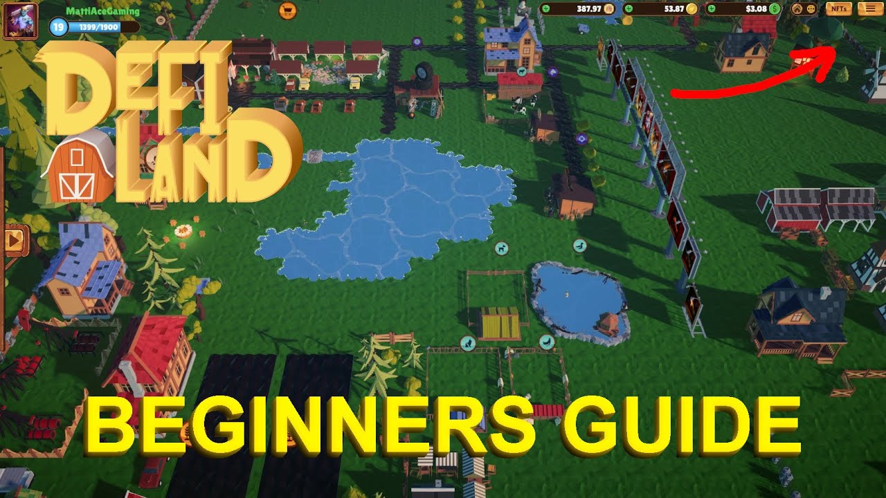 Defi Land - Basic tutorial getting started