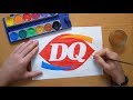 How To Draw The Dairy Queen Logo