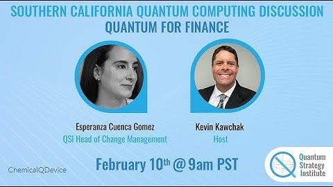 The Future of Powerful Quantum Computers with Esperanza Cuenca Gómez - Quantum Strategy Institute