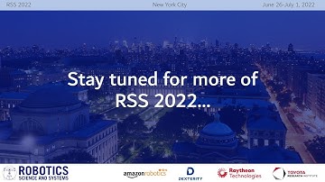 RSS 2022 Conference Day 3