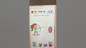 Brain Test Level 119 Help her hit the target