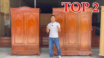Tủ Quần Áo Đẹp - TOP 2 Mẫu Tủ Đựng Quần Áo Gỗ Lim Bán Chạy Nhất Tại Cơ Sở Đồ Gỗ Hợp Trang