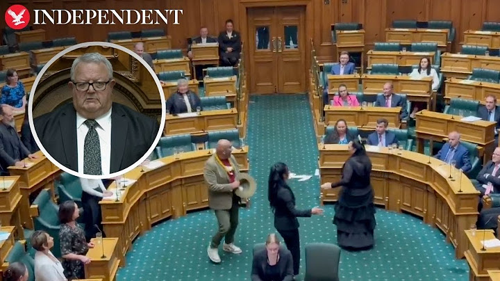 MPs break into 'protest haka' to disrupt New Zealand parliament