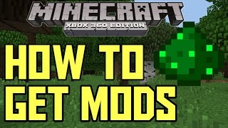 Minecraft Xbox 360 How To Get Mods Youtube