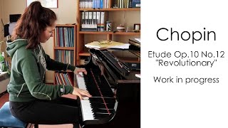 Chopin Op.10 No.12 - Work in progress