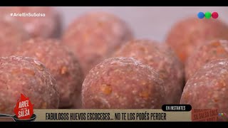 Capelletis De Mar, Huevos Escoceses Salsa Picante, Polvorones Mixtos 07-10-2024 Ariel En Su Salsa