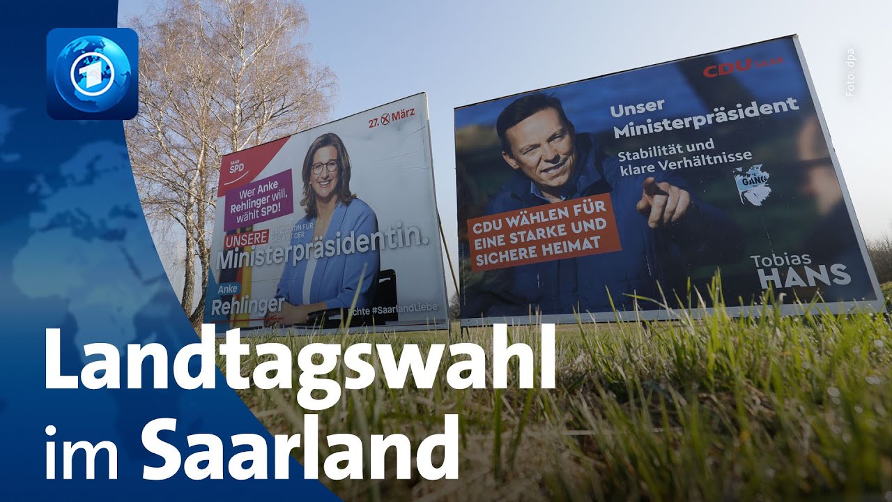  Update  Das Saarland wählt einen neuen Landtag