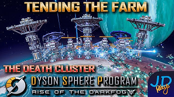 Tending the farm 🪐 Dyson Sphere Rise of the Dark Fog Ep36 🌌 Lets Play, Tutorial