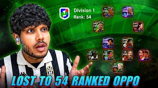 54 RANKED OPPO COOKED THE GAME | TOUGH OPPO | Mr Tomboy eFootball 26 screenshot 1