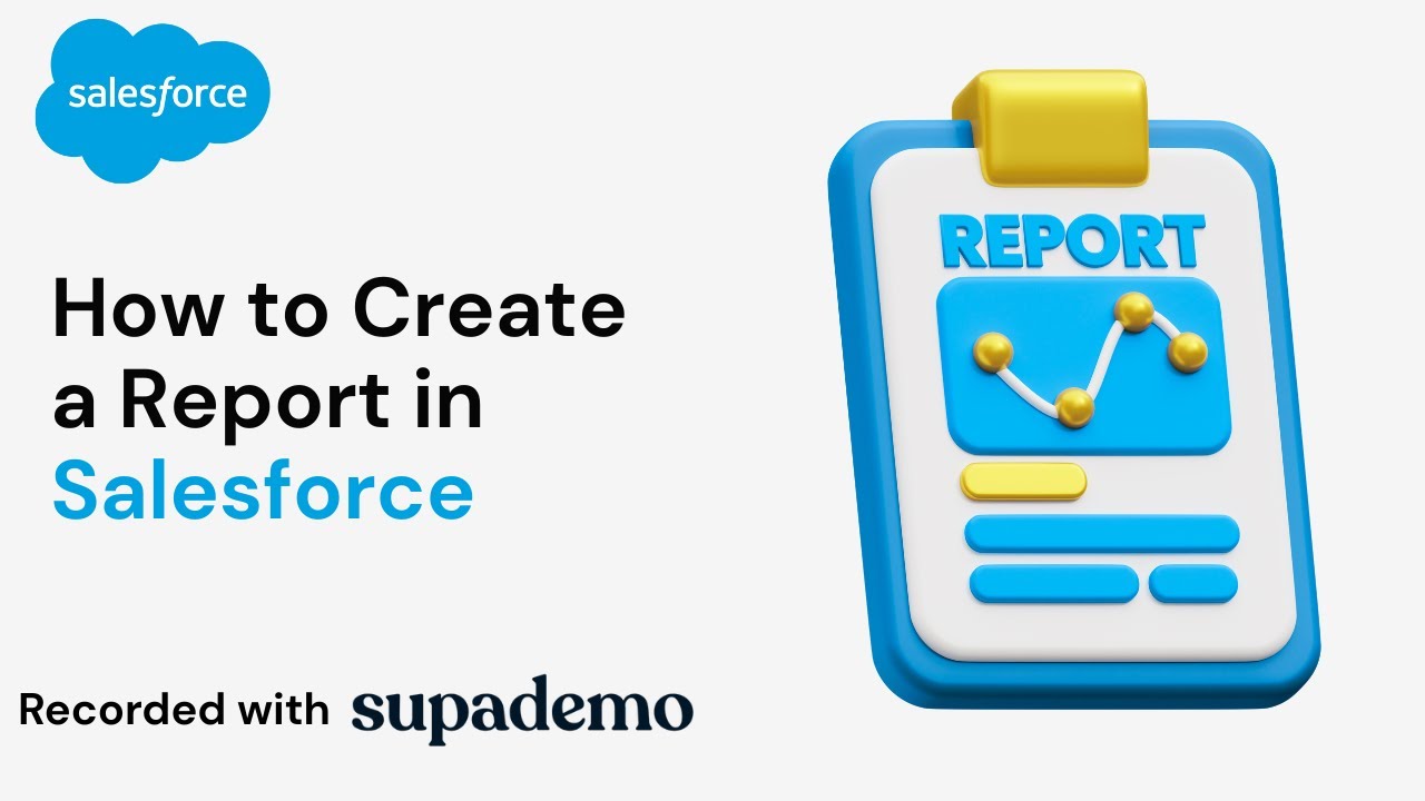 How to Create a Report in Salesforce - YouTube