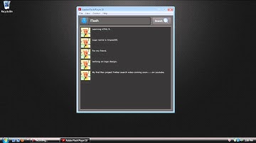 Twitter Search desktop application.