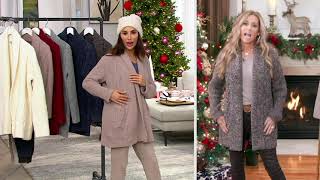 Barefoot Dreams CozyChic Cable Cardigan 