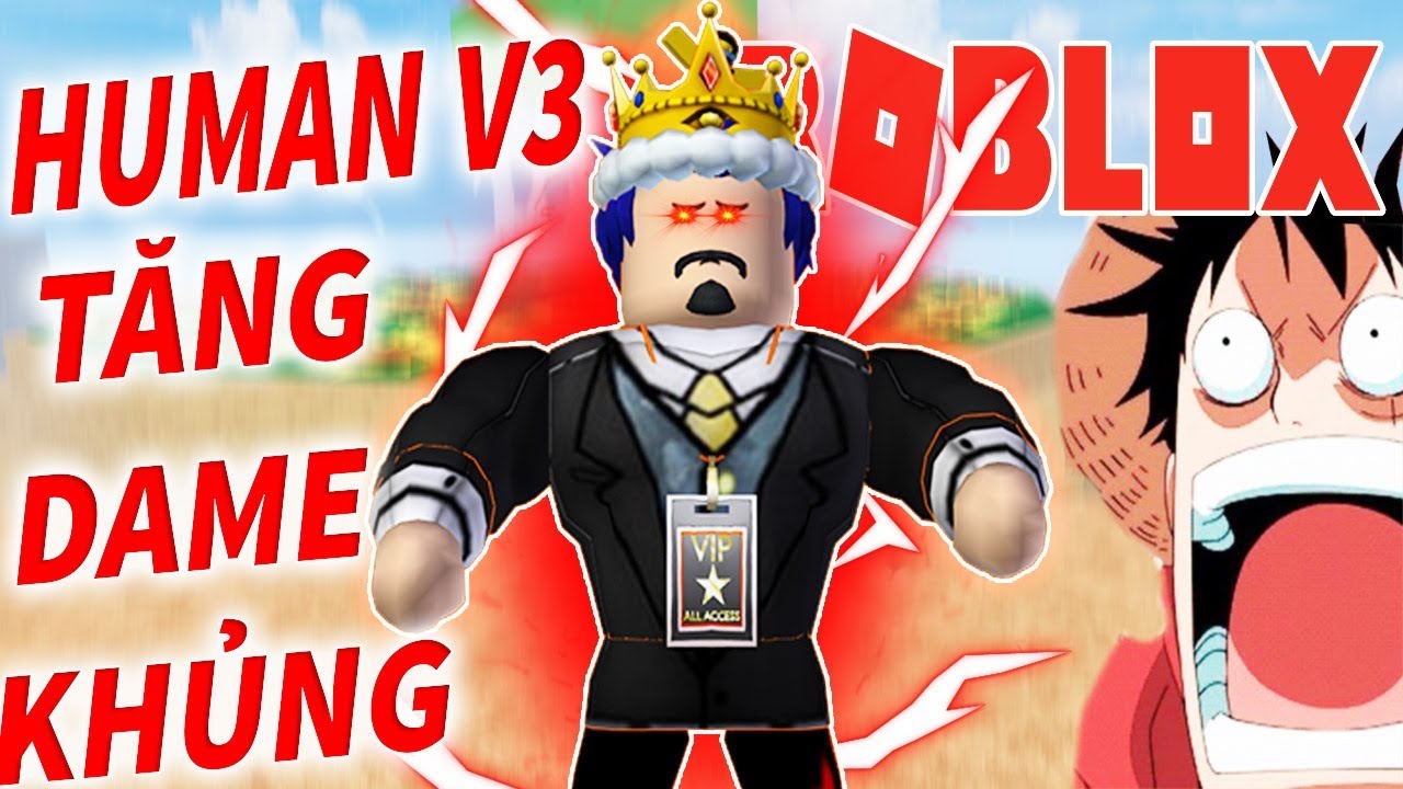 Roblox - ĐI NÂNG CẤP TỘC HUMAN V3 RACE EVOLUTION TĂNG... - youtube