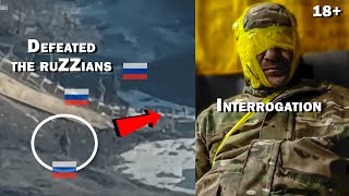 Heavy battle in Donetsk region | Russians surrendered in captivity | Interrogation | POV ukraine war screenshot 5