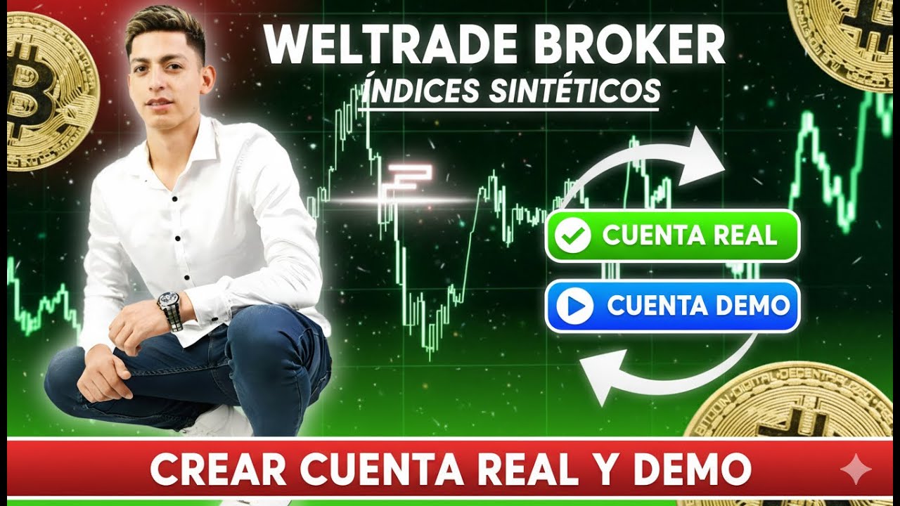 COMO CREAR TU CUENTA EN WELTRADE PARA ÍNDICES SINTÉTICOS 2025 - YouTube