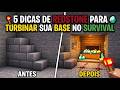 HACKS DE REDSTONE PARA TURBINAR SUA BASE PARTE 01(Passo a Passo)