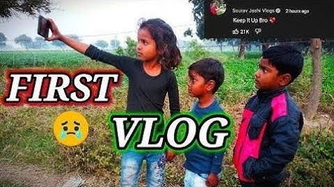 My first vlog 🥺 My first vlog viral kese kare? @ActiveRahul @YoutubeWaleBaba86