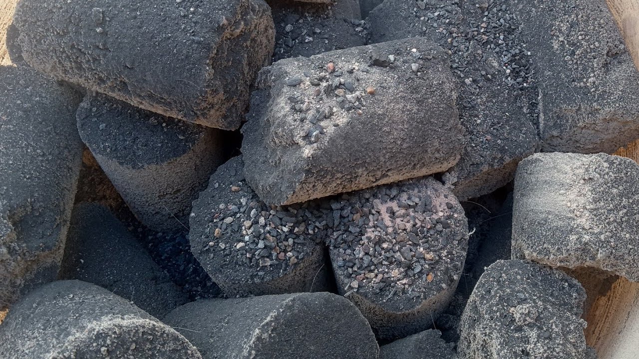 Charcoal sand mazedar crunchy crumble relaxing 😌 subscribe 