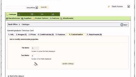 Adding Custom Fields to Products