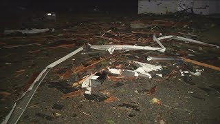 Homes destroyed in LaGrange storm