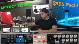 Testing Blackmagic's 2110 IP Converter: Ultimate Stage Box Setup for 6 SDIs in 1 CAT 6 Cable!