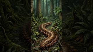 Before dinosaurs, a millipede the size of a car walked through ancient forests #shorts