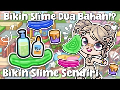 TRYING TO MAKE SLIME WITH ONLY TWO INGREDIENTS || HaerynPazu [DramaAvatarWorld]