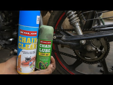 How to use chain lube and cleaner | rolon chain spray