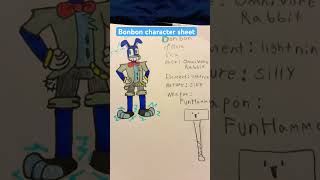 Bonbon character sheet #art