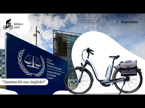 Hapisteki gazeteciler için 800 km pedal çevirdiler