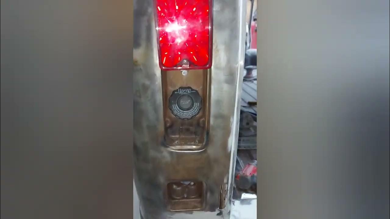 hidden gas cap behind tail light YouTube