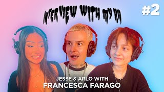 WE'RE DATING?! *EMOTIONAL* | Jesse & Arlo Sullivan ft. Francesca Farago | INTERVIEW WITH MY KID EP 2