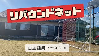 自主練の相棒に【リバウンドネット】