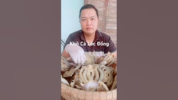 Khô cá lóc đồng nhà em ướp vừa ăn, không bị mặn.