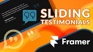 Sliding Testimonials in Framer (& Free File)